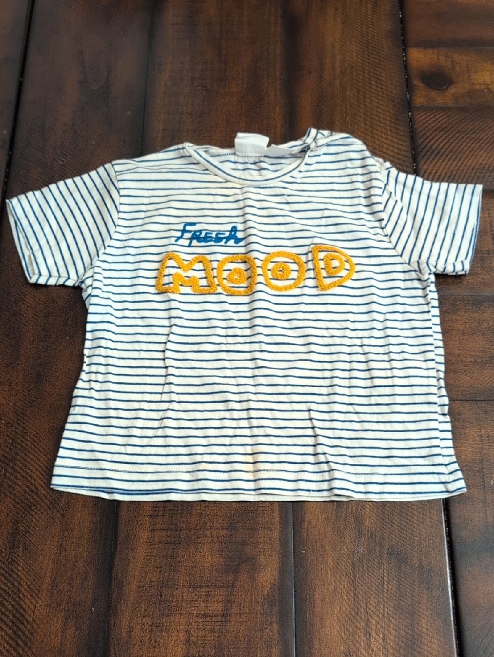Zara Baby 12-18 Months 'Fresh Mood' Striped Tee